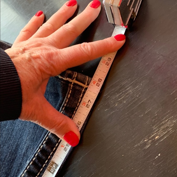 Denim True Religion jeans. Retro and professionally hemmed. Awesome jeans. - Picture 11 of 16